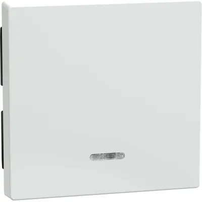 Merten Wippe mit Kontrollfenster 436025 | System M | Thermoplast antibakteriell | glänzend | aktivweiß RAL 9016