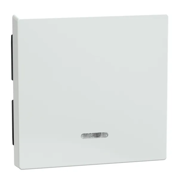 Merten Wippe mit Kontrollfenster 436025 | System M | Thermoplast antibakteriell | glänzend | aktivweiß RAL 9016