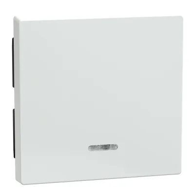 Merten Wippe mit Kontrollfenster 436025 | System M | Thermoplast antibakteriell | glänzend | aktivweiß RAL 9016