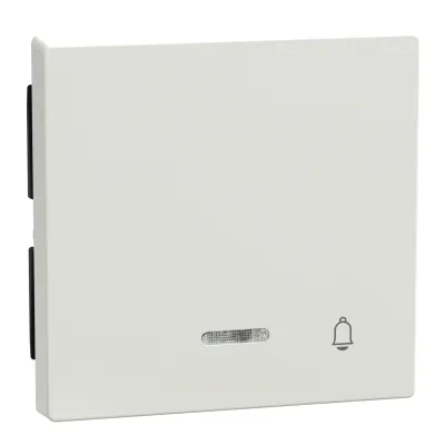 Merten Wippe Kontr.Fenster pws/gl Aufdruck Klingel 435819