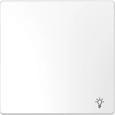 Merten Wippe mit Kennzeichnung Licht, lotosweiß MEG3302-6035