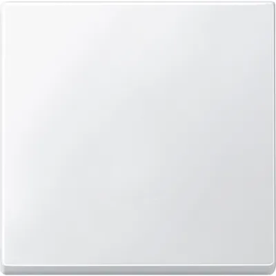 Merten Wippe 433119 System M | Schalterabdeckung 1-fach | Thermoplast matt | ohne Aufdruck | polarweiß RAL 9010