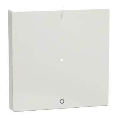 Merten Wippe MEG5211-0319 | 1fach Taster-Modul | Kontrollwippe 0/1 | System M | polarweiß glänzend