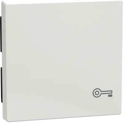Merten Wippe Schalter MEG3303-0319 | System M | Aufdruck Schlüssel | 1-fach | Thermoplast glänzend | polarweiß
