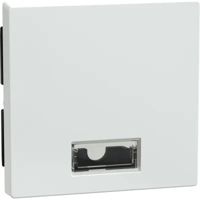 Merten Wippe Kontrollschalter 432825 | System M | Symbolfenster | Thermoplast antibakteriell | aktivweiß glänzend