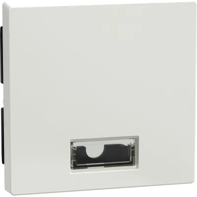 Merten Wippe Schalter/Taster 432819 | Symbolfenster rechteckig | System M | Thermoplast glänzend | polarweiß