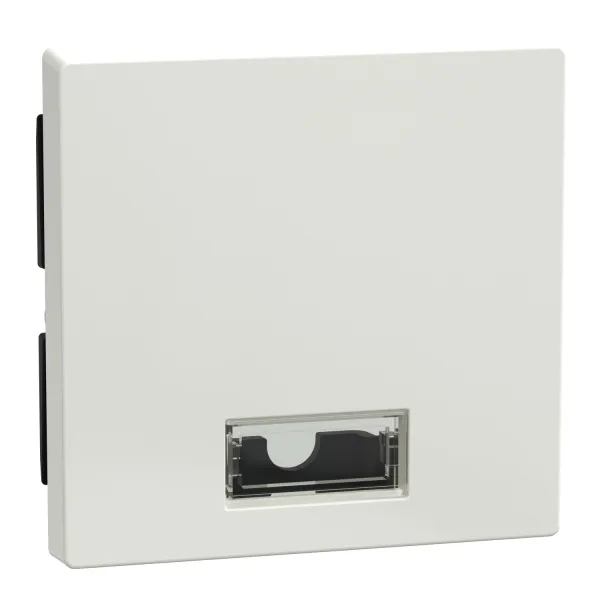 Merten Wippe Schalter/Taster 432819 | Symbolfenster rechteckig | System M | Thermoplast glänzend | polarweiß