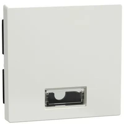 Merten Wippe Schalter/Taster 432819 | Symbolfenster rechteckig | System M | Thermoplast glänzend | polarweiß