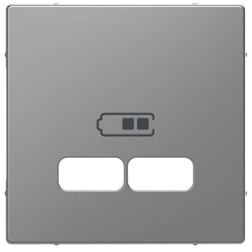 Bild: Merten Zentralplatte eds f.USB Ladest.Einsatz MEG4367-6036