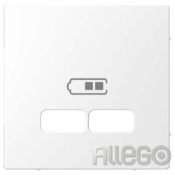 Merten Zentralplatte lotos-ws f.USB Ladest.Eins MEG4367-6035