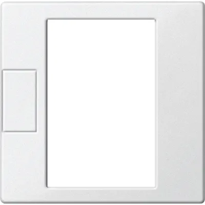 Merten Zentralplatte MEG5775-0419 | System M Thermostat Abdeckung | polarweiß matt | Thermoplast | IP20