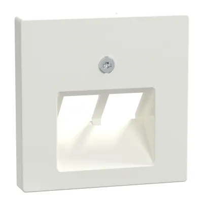 Merten Zentralplatte 296119 für UAE-Einsätze 2-fach | System M | Unterputz | Thermoplast glänzend | polarweiß RAL 9010