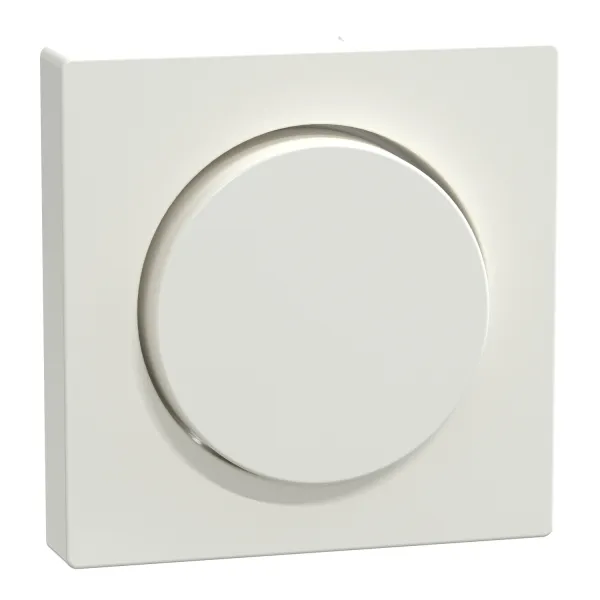 Merten Zentralplatte mit Drehknopf MEG5250-0319 | Dimmer-Abdeckung System M | Thermoplast | polarweiß RAL 9010