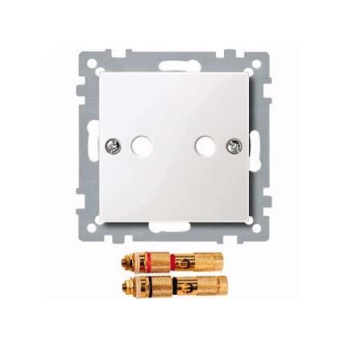 Bild: Merten Zentralplatte pws/gl mit Steckverbinder 468819