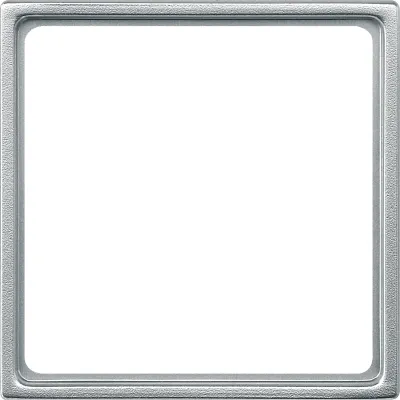 Merten Zwischenring für Kombieinsätze 518160 | System M | DIN 49075 | Thermoplast matt | Aluminium