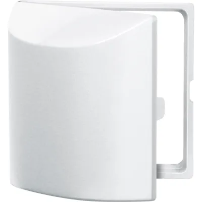 Merten Zwischenring 518619 | System M | Kombieinsatz DIN 49075 | Klappdeckel | Unterputz | Thermoplast | weiß