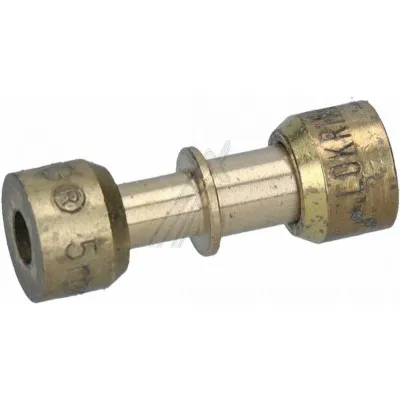 Messing-Reduzierkupplung für Kühlschrank Lokring L13000630 gerade, 6/5