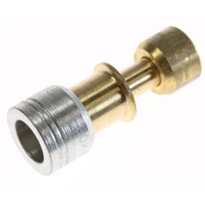 Messing-Reduzierkupplung für Kühlschrank Lokring L13000683 9,53mm Gerade