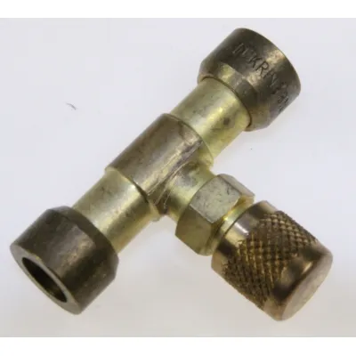 Messingkupplung mit Schrader-Ventil Typ 00 für Waschmaschine Lokring L13000778 A