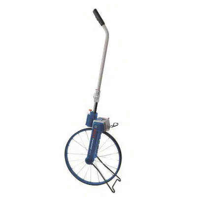 Bosch Messrad GWM 40 0601074100 | Baustellen-Messrad | 9999,99 m Zählwerk | klappbar | robust | Ø 389 mm