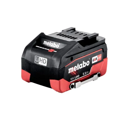 Metabo Akku 18V 5,5Ah LiHD DS | 624990000 | Hochleistungs-Akkupack | Air Cooled | CAS-kompatibel