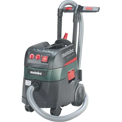 Metabo Allessauger ASR 35 L ACP 602057000 | Nass-/Trockensauger 1400W | 35L Behälter | AutoCleanPlus | Betonstaub | Grün