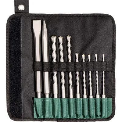 Metabo Bohr-/Meißelset 630824000 SN SDS-plus 10-teilig "SP Classic"