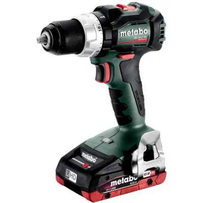 Metabo Akku-Bohrschrauber BS 18 LT BL 602325800 | 18V Brushless | 2x 4,0Ah LiHD Akku | Ladegerät | metaBOX | 75 Nm
