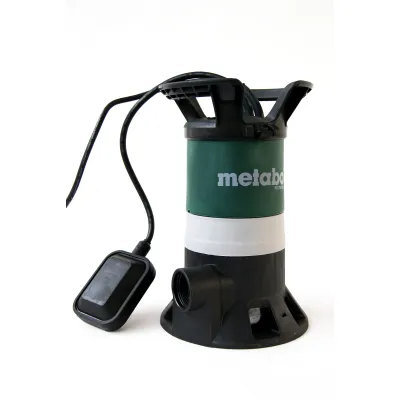 Metabo PS 7500 S Schmutzwasser-Tauchpumpe | 450W | 7500 l/h | 5m Förderhöhe | 30mm Korngröße | 10m Kabel