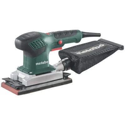 Metabo Schwingschleifer SRE 3185 | 200W | 92x184mm Schleifplatte | variable Schwingzahl | vibrationsarm | Grün/Schwarz