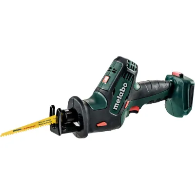 metabo Akku-Säbelsäge SSE 18 LTX Compact | 18V | 1,8 kg | 3100 Hübe/min | werkzeugloser Sägeblattwechsel