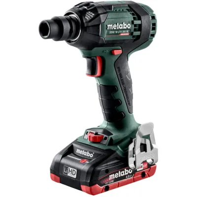 metabo Akku-Schlagschrauber SSW 18 LTX 300 BL | 18V | 300 Nm | Brushless | 2x 4,0 Ah | Ladegerät | kompakt