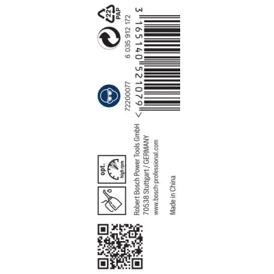 Bosch Spiralbohrer 2608585872 | HSS-Co Metallbohrer Edelstahl | Ø 1,0 mm | 12 mm Schneidenlänge | 10 Stück | goldfarben