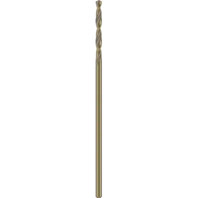 Bosch Spiralbohrer 2608585872 | HSS-Co Metallbohrer Edelstahl | Ø 1,0 mm | 12 mm Schneidenlänge | 10 Stück | goldfarben