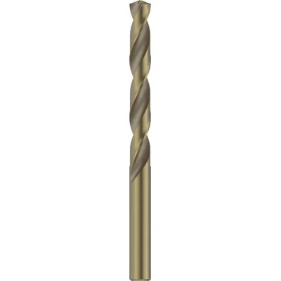 Bosch Spiralbohrer 2608585898 | HSS-Co Metallbohrer Ø10mm | Edelstahl & Stahl | 5 Stück | Länge 87x133mm | Gold
