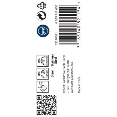 Bosch Spiralbohrer HSS-Co 2608585880 | Ø 4 mm | 43 mm Schneidenlänge | 75 mm Gesamtlänge | Edelstahl & Stahl | 10 Stück