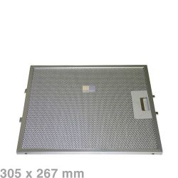 Metallfettfilter AEG 405525042/9 305x267mm für Dunstabzugshaube