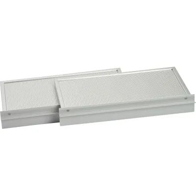 Metallfettfilter mit Abdeckung Kohlefilter integriert. Bosch 00295438