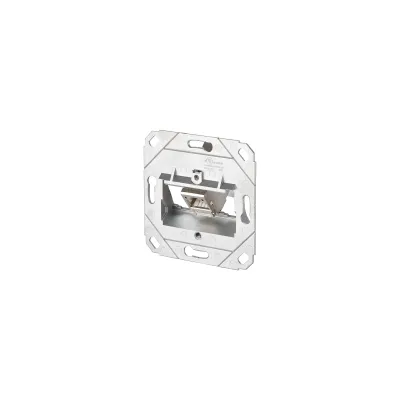 METZ CONNECT Anschlussdose Cat6A 1 Port 270° UP0 | RJ45 | geschirmt | PoE 90W | IDC | schräger Auslass | Metall