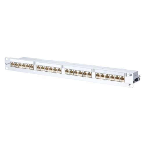 Bild: METZ CONN. 24-Port Panel E-DAT C6 1HE A TN E-DAT C6 MP24 mod