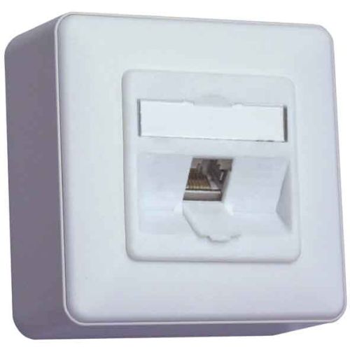 Bild: METZ CONN. Anschlussdose C6Amodul AP 1Po TN C6Amod-1AP-180rw