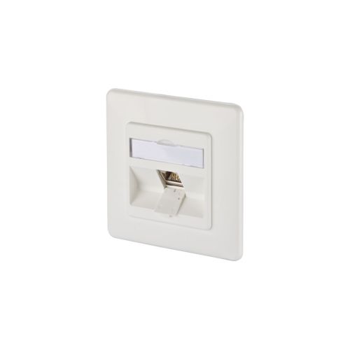 Bild: METZ CONN. Anschlussdose, Cat.6A 1xRJ45, TN E-DATmod-1UP-rws