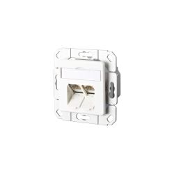 METZ CONN. Anschlussdose,Kat.6 2xRJ45,Up TN E-DATC6-2Upk-rws