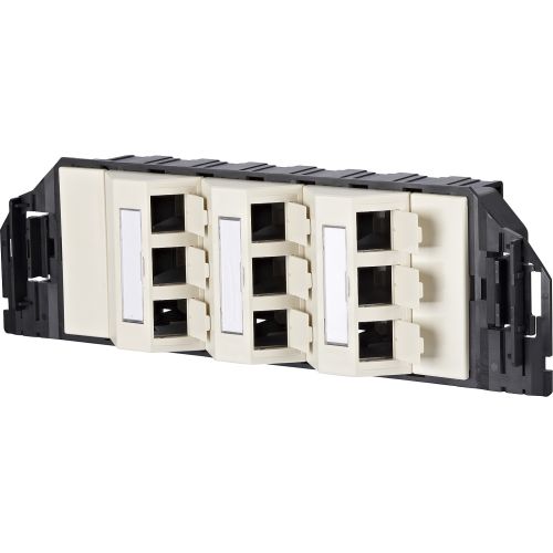 Bild: METZ CONN. Anschlussdose subway E-DAT 9x8(8) GB3 pws