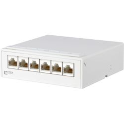 METZ CONN. AP-Verteiler 6Port C6A 6xRJ45, TN EDATC6A-6AP-rws