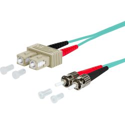METZ CONN. Duplexkabel SC/ST 50,0 OM3 2m 151J1EOAO20E