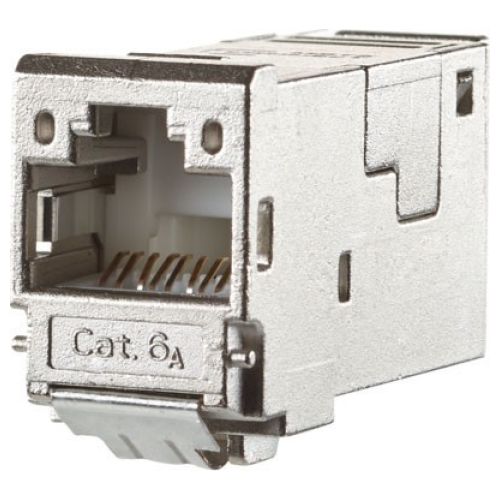 Bild: METZ CONN. E-DATmodul RJ45 8(8) TN Cat.6A, TI TN E-DAT modul