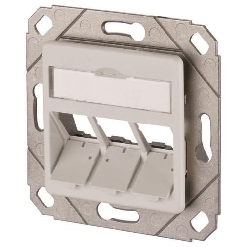 Bild: METZ CONN. Keystone Dose UPk 3Port leer rws 130B20D31102KE