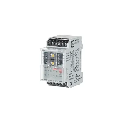 METZ CONNECT Modbus Eingangsmodul MR-DI10 1108311319 | 10 digitale Eingänge | Modbus RTU | Hutschiene | 24V AC/DC | IP20