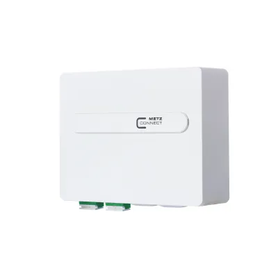 METZ CONNECT LWL-Anschlussdose 1501107G02HC | 2x LC-Duplex APC OS2 | OpDAT ADT VIK | Aufputz/Unterputz | RAL 9010 Weiß